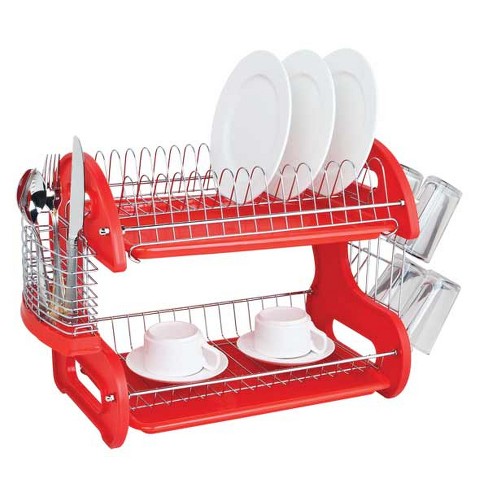 2-Level Dish Drainer Rack