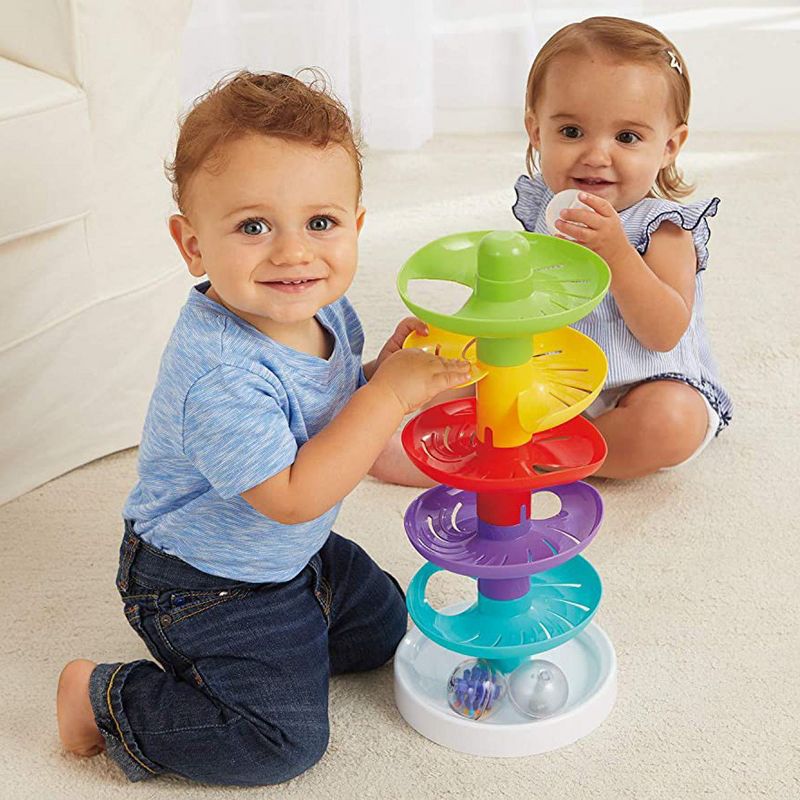 Nothing But Fun Toys Sparkle & Roll Ball Tower with Lights & Sounds, 3 of 4