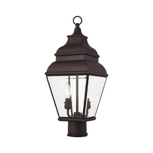 Livex Lighting Exeter 2 - Light Post Light in  Bronze - 1 of 2