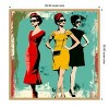 Amanti Art Fashion Trio 1 by Elan Studios Canvas Wall Art Print Framed - 3 of 4