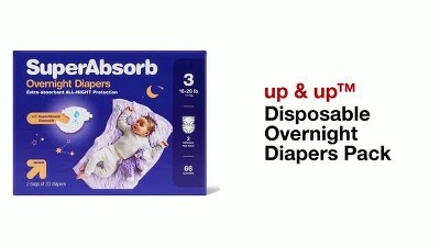 Up and store up overnight diapers