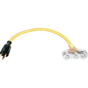 Coleman Cable Pro-Power 2 Ft. 12/3 Generator Cord - 1 of 1