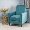 KTMBDW Linen Recliner Sofa Push Back Recliner Chair Adjustable Modern Single Reclining Chair Upholstered Sofa for Living Room, Bedroom - 3 of 4