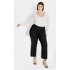 Women's Plus Size Harley Coated Jean - black | CITY CHIC - image 2 of 4