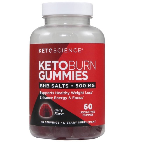 Keto Science Keto Burn Gummies 60ct Target