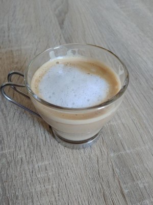 Bormioli Rocco OSLO Glass Coffee Mug - 7 ½ Ounce Espresso Cups (4 Pack)  with Metal Handle Perfect Te…See more Bormioli Rocco OSLO Glass Coffee Mug  - 7