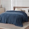 Bedsure | Flannel Blanket Solid 280GSM Soft Fuzzy Plush  Bed Blanket - 2 of 4