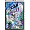 Trends International Sheena Pike - Daydream Galaxy Wolves Framed Wall Poster Prints - 3 of 4