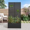 PexFix Metal Wall Planter Box with Trellis for Climbing Plants - 2 of 4