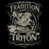 Men's The Little Mermaid Ariel Atlantic Tradition  T-Shirt - Black - Small - 2 of 4