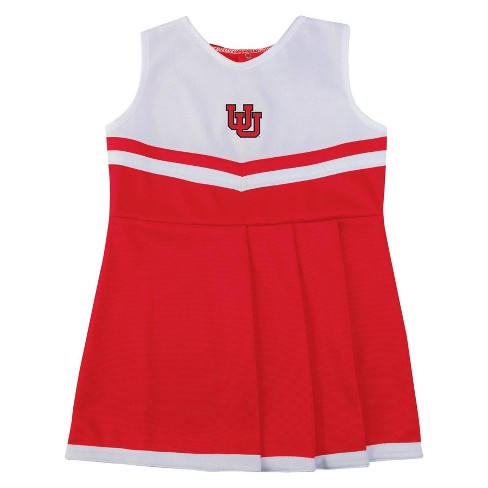 NCAA Utah Utes Toddler Girls' 2pc Cheer Dress Set - image 1 of 3