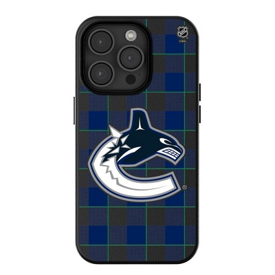 Keyscaper NHL Plaid MagSafe Compatible Cell Phone Case for iPhone 14 Pro