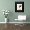 Trademark Fine Art -Michael Tompsett 'Ecuador Watercolor Map' Matted Framed Art - 3 of 4