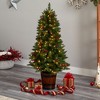 Nearly Natural 5-ft Colorado Aspen Pre-Lit Artificial Porch Christmas Tree with 200 LED lights - 4 of 4