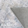 WhizMax Area Rug Abstract Rug Distressed Mat Throw Floor Carpet for Bedroom Living Room - 4 of 4