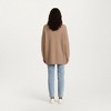 Anna-Kaci Women’s Oversized Rib Knit Button Front Cardigan with Relaxed Drop-Shoulder Silhouette and Soft Textured Feel - 4 of 4