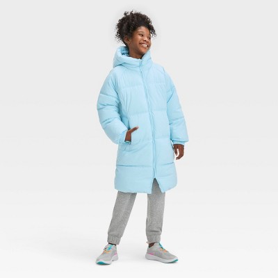 Target long cheap puffer coat