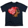 Scooby Doo! Valentine's Day Ruv is in the Air Kids T Shirt for Youth Boys and Girls, Navy - image 2 of 4