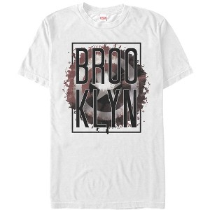 Men's Marvel Captain America Brooklyn Splatter T-Shirt - 1 of 4