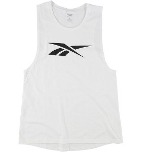 Reebok Womens Linear Logo Tank Top - 1 of 2