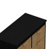 DOMETOUR 31.5 Inch 4 Drawers Rattan Storage Cabinet for Bedroom Living Room Dining Room Hallways - 4 of 4