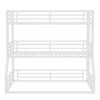 KWPZQEB Metal Triple Bunk Bed with Safety Guardrails, Heavy-duty Triple Bed with Noise-reduced Design - 4 of 4