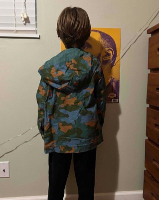 Boys' Camouflage Jacket - Cat & Jack™ Blue Xs : Target