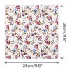 INSPIRE CHIC Men's Regular Fit Polyester Floral Pattern Pocket Squares - 2 of 4