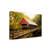 Trademark Fine Art - Richard Wong Flume Covered Bridge Canvas Art - image 4 of 4