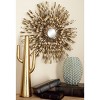 Set of 3 Metal Sunburst Wall Decors with Mirror Accent - Olivia & May - 2 of 4