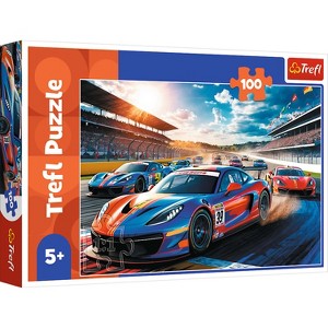 Trefl Kids Fast Racer 100 Piece Puzzle - 1 of 3