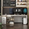 Famapy L - shaped Computer Desk: Contemporary, Functional & Space - Saving - 2 of 4