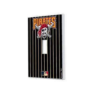 MLB Cooperstown Central Teams Pinstripe Hidden-Screw Light Switch Plate for Single Toggle - 1 of 4