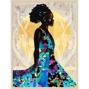 Amanti Art Her Flow by Alonzo Saunders Wood Framed Wall Art Print - 1 of 4