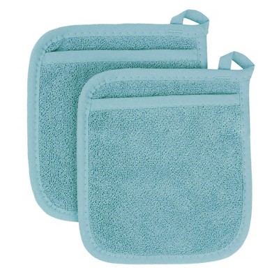 John Ritzenthaler Co. Terry Pocket Mitt Pot Holder, Set of Two