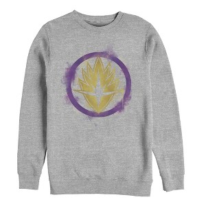 Men's Marvel Avengers: Endgame Smudge Guardians of the Galaxy Sweatshirt - 1 of 3