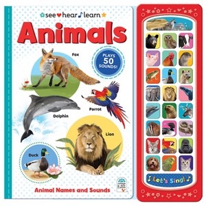 Animals (See Hear Learn) - by  Jaye Garnett (Board Book) - 1 of 1