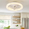 Airsurfer Multi-Directional Light Socket Fan with Remote 13" Screw-in Ceiling Fan - 2 of 4