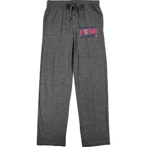 A Christmas Story â€œHe Looks Like a Pink Nightmareâ€ Men's Graphite Heather Pajama Pants - 1 of 2
