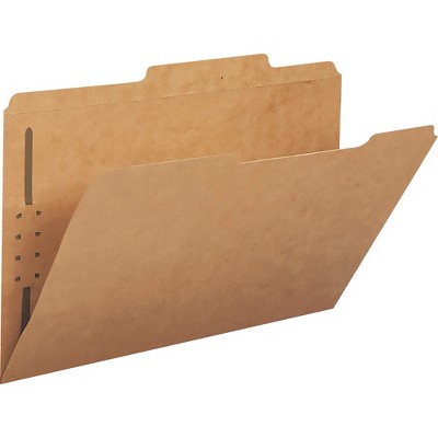 Smead File Folders 1 Fastener 1/3-cut Tab Legal 50/BX Kraft 19834