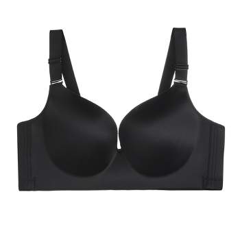 Smart & Sexy Womens Add 2 Cup Sizes Push-up Bra 2-pack Black Hue/no No Red  38b : Target