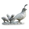 SPI Home Quail Family – Hand-Painted Cast Aluminum Wildlife Sculpture, 10" Tall Rustic Bird Figurine for Garden, Mantel, or Lodge Décor - 2 of 3