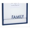 Family Magnetic Memo Board – 15.75"H Square – Blue and White Wall Organizer – By Melrose - 2 of 3