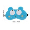 Unique Bargains Soft Cartoon Sleep Mask Bears Blue 1 Pc - image 4 of 4