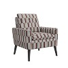 Handy Living Allyson Mid-Century Modern Small Space Armchair - 3 of 4