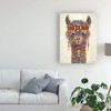 Trademark Fine Art -Carolee Vitaletti 'Hippie Llama Ii' Canvas Art - 3 of 4