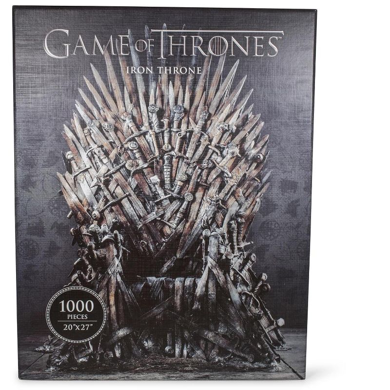 Dark Horse Comics Game Of Thrones Puzzle The Iron Throne 1000 Piece Jigsaw Puzzle | Ages 15 & Up, 1 of 8