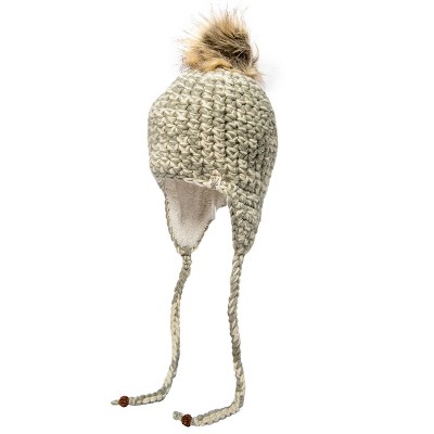 Chunky Knit Earflap Hat_Nirvanna Designs