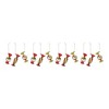 Holiday Glass Candy Ornaments Christmas 3.25 Inch – Set of 12 by Melrose - 4 of 4