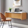 Modway Kinetic 49 Inch Wall-Mount Office Desk - 2 of 3